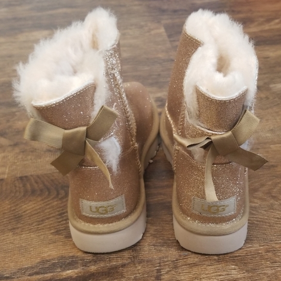 UGG Women's Classic Mini Bow Cosmos Boots - Picture 3 of 5